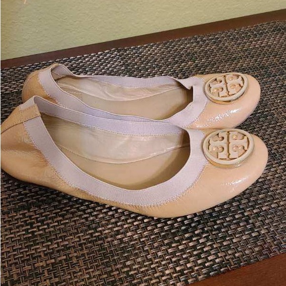 Tory Burch Leather Flats - Picture 2 of 3